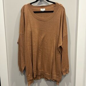 Women's Tan Sweater